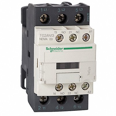 NEMA Magnetic Contactor 9A 24VDC NEMA 00 MPN:T02AN13BD