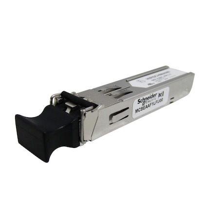 Fiber optic adaptor, Modicon Networking, SFP module, for Ethernet switch, 100 BASE-SX, multimode MPN:MCSEAAF1LFU00