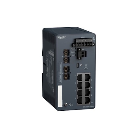 Ethernet Switch, RJ45, 24V DC MPN:MCSESM103F2CS1