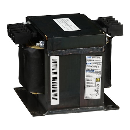 Control Transformer, 1 kVA, 120V AC, 600 V 120 V; 575 V 115 V; 550 V 110 V MPN:9070T1000D5