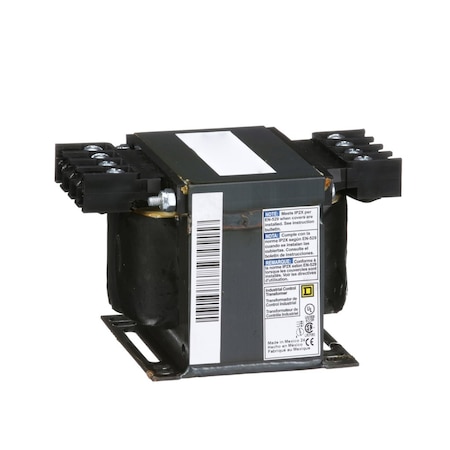 Control Transformer, 250 VA, 120V AC, 600 V 120 V; 575 V 115 V; 550 V 110 V MPN:9070T250D5