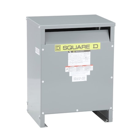 Dry Type Power Distribution Transformer, 15 kVA, 2, 120V AC, 240V AC, 240x480V MPN:EE15S3H