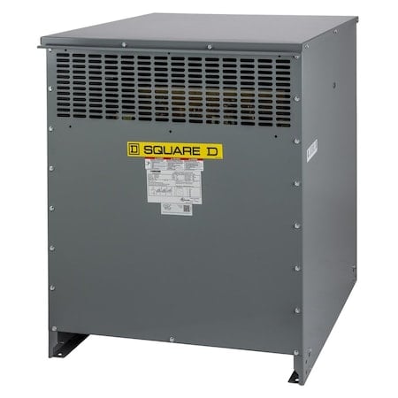 Dry Type Power Distribution Transformer, 112.5 kVA, 2, 120V AC, 208V AC Wye MPN:EXN112T65H