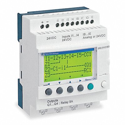 Logic Relay Input Voltage 100 - 240VAC MPN:SR2B121FU