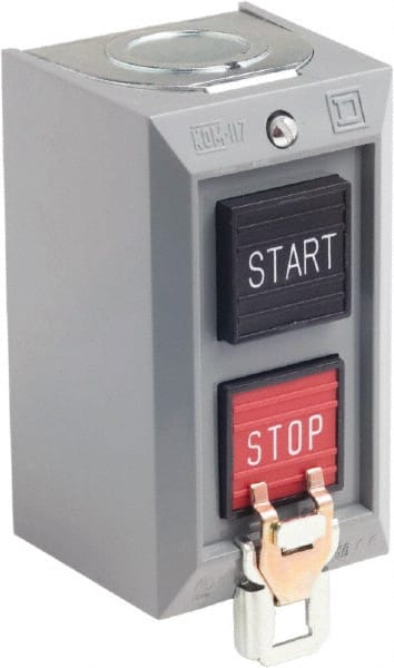 Push-Button Control Station: Momentary, NO/NC, Start & Stop MPN:9001BG204