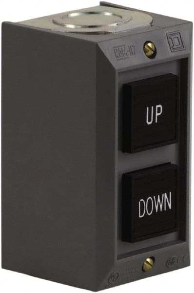 Push-Button Control Station: Momentary, 2NO, Up & Down MPN:9001BG208