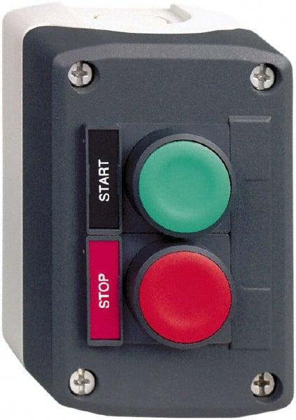 Push-Button Control Station: Momentary, NO/NC, Start & Stop MPN:XALD211H29H7