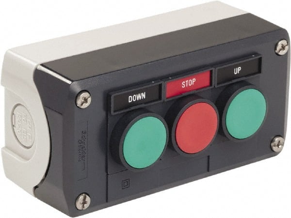 Push-Button Control Station: Momentary, 2NO/NC, Up, Down & Stop MPN:XALD321H29H7