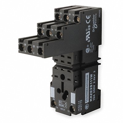 Relay Socket Standard Square 11 Pin 10A MPN:RXZE2S111M