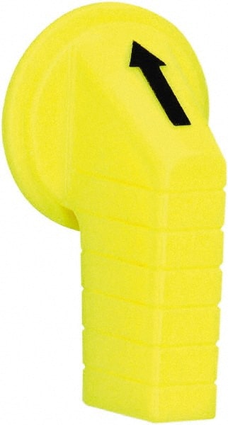 30mm, Yellow, Selector Switch Operating Knob MPN:9001Y24