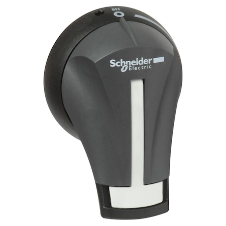 External rotary handle, TeSys GS, black handle, front mounting, 2 positions I-O, NEMA 3R, for GS 30A Compact UL MPN:GS2AH110