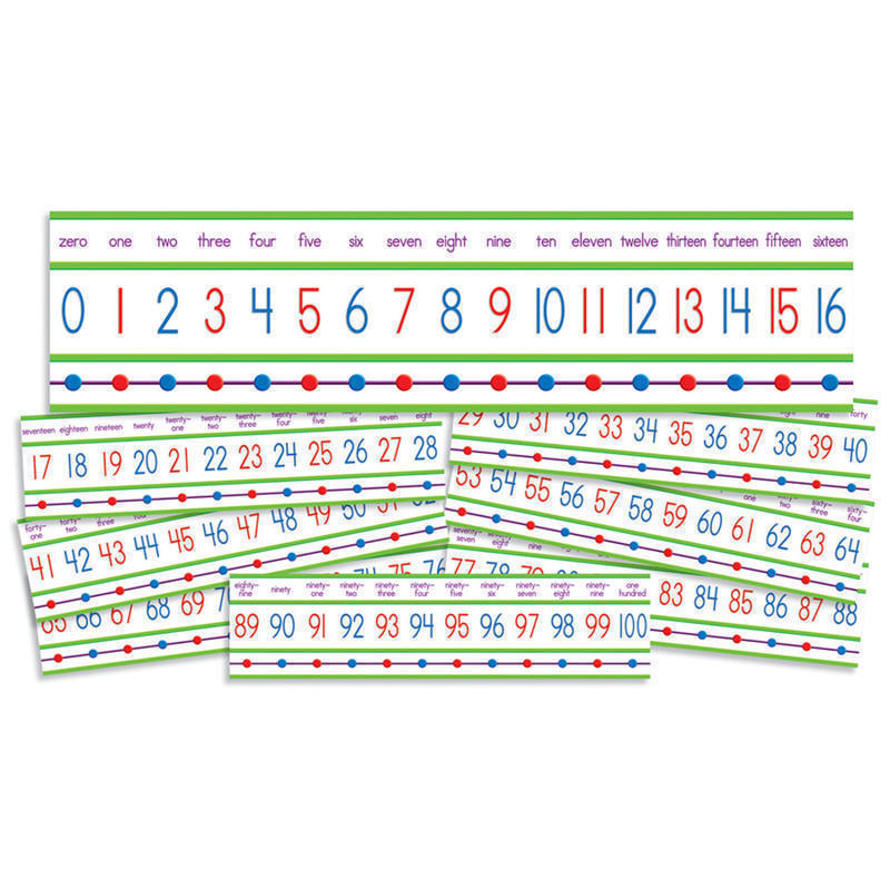 Scholastic Mini Bulletin Board - Numbers 0 - 100 MPN:9780545040112