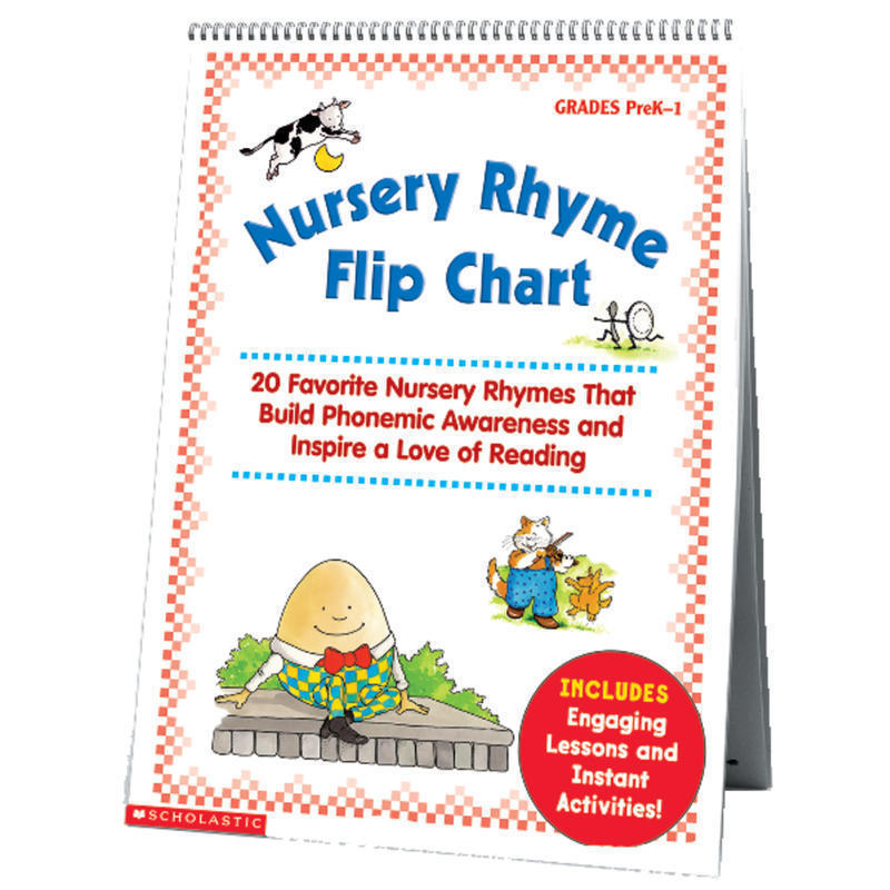 Scholastic Nursery Rhyme Flip Chart MPN:0439513820