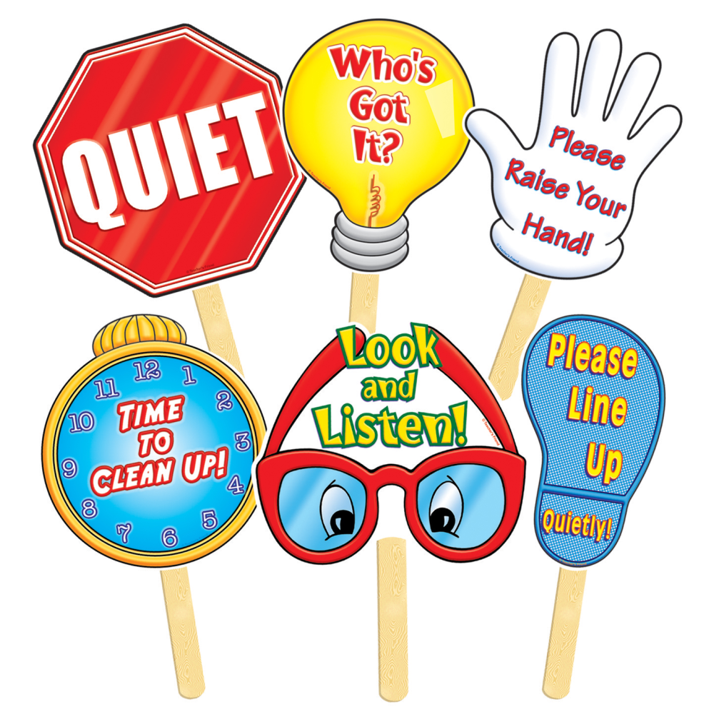 Teachers Friend Classroom Signs, Pack Of 6 MPN:9780439731775