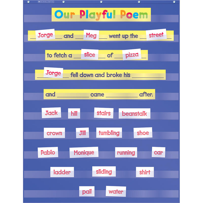 Scholastic Standard Pocket Chart MPN:9780545115001