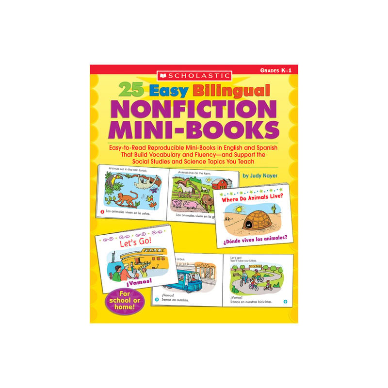 Scholastic Bilingual Nonfiction Mini-Books MPN:9780439705448