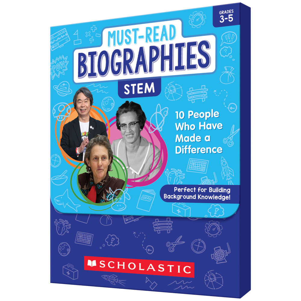 Scholastic Teaching Solutions Must Read Biographies STEM MPN:SC-9781546107118