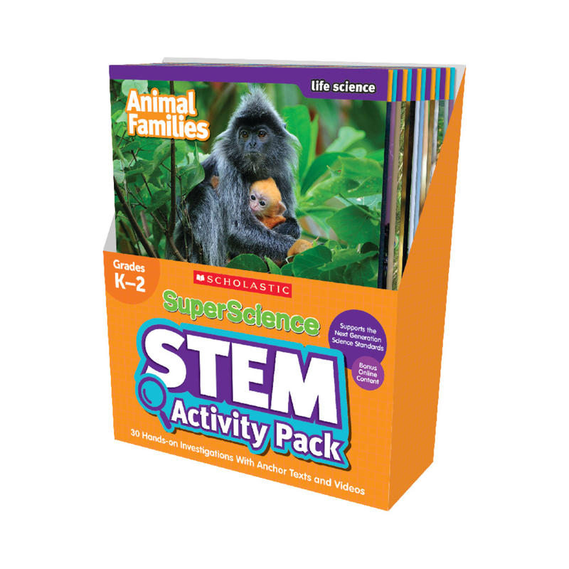Scholastic SuperScience STEM Instant Activities, Grades 1 3 MPN:809900