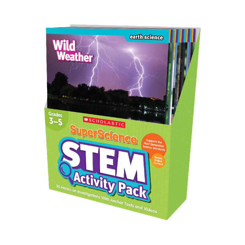Scholastic SuperScience STEM Instant Activities, Grades 4 6 MPN:809901