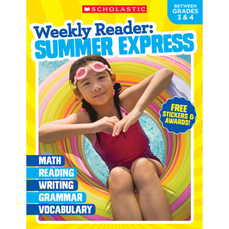 Scholastic Teacher Resources Weekly Reader Workbook: Summer Express, Grades 3 4 MPN:810892