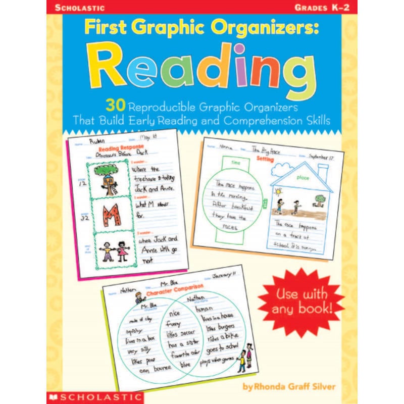 Scholastic First Graphic Organizers: Reading (Min Order Qty 6) MPN:9780439458283