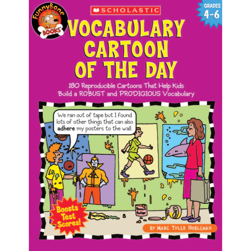 Scholastic Vocabulary Cartoons MPN:9780439517690