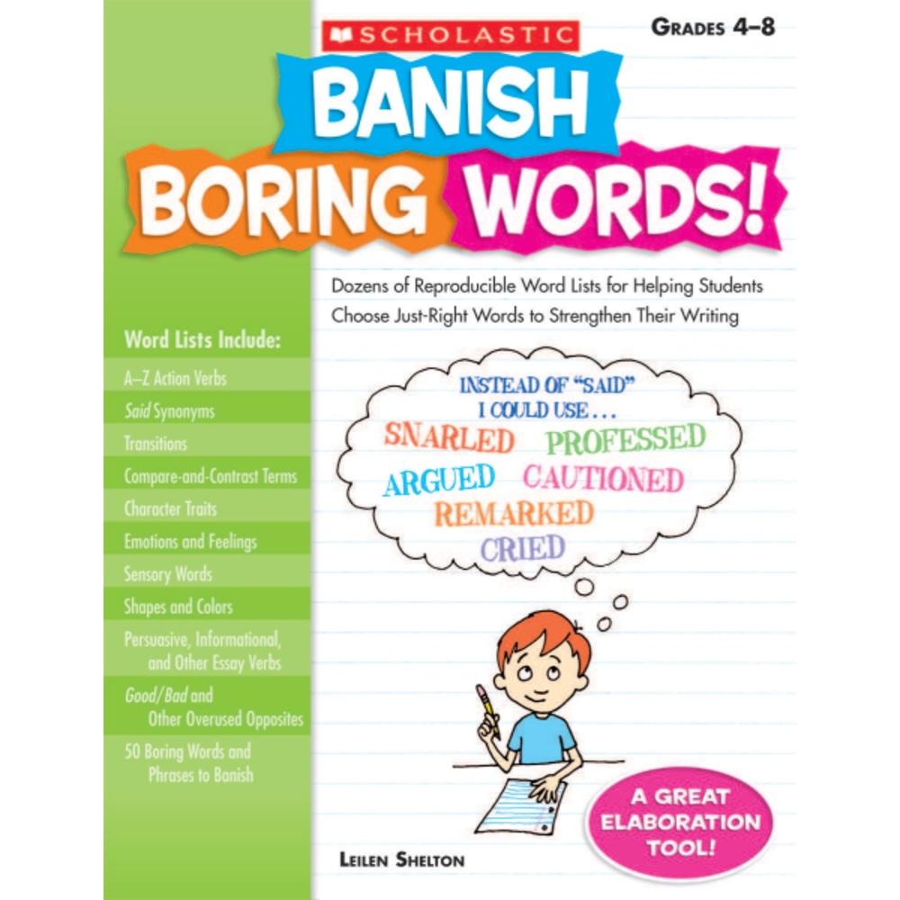 Scholastic Banish Boring Words! MPN:9780545083034