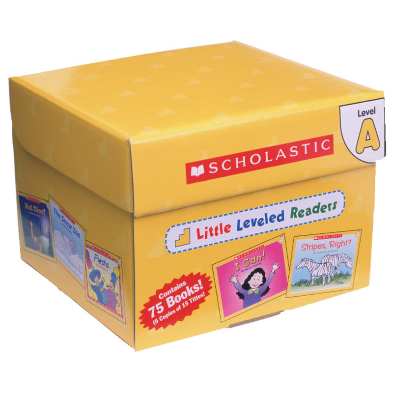 Scholastic Little Leveled Readers Box Set - Level A MPN:9780545067690