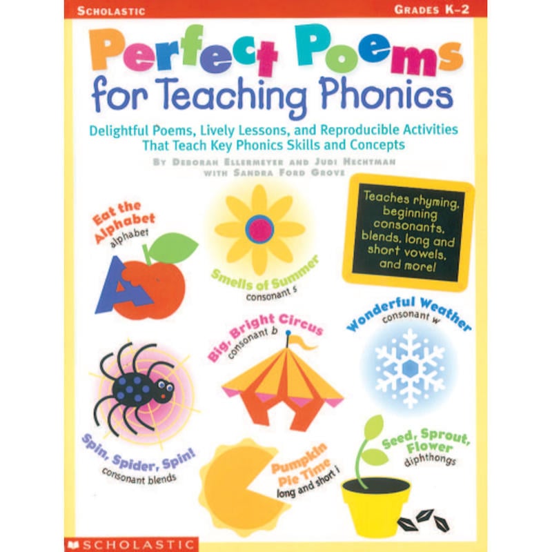 Scholastic Perfect Poems For Teaching Phonics (Min Order Qty 8) MPN:9780590390194