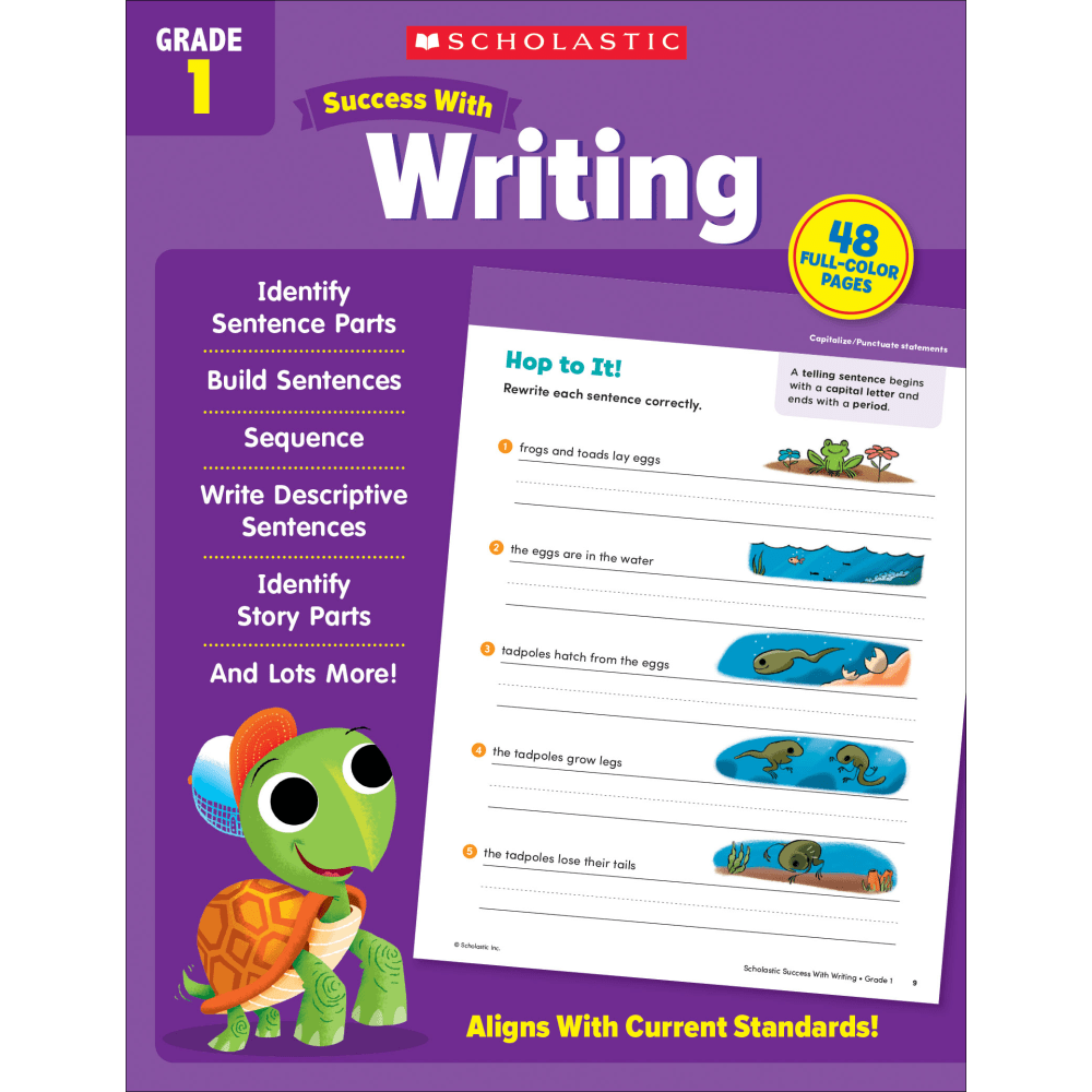 Scholastic Success With Writing, Grade 1 MPN:9781338798708