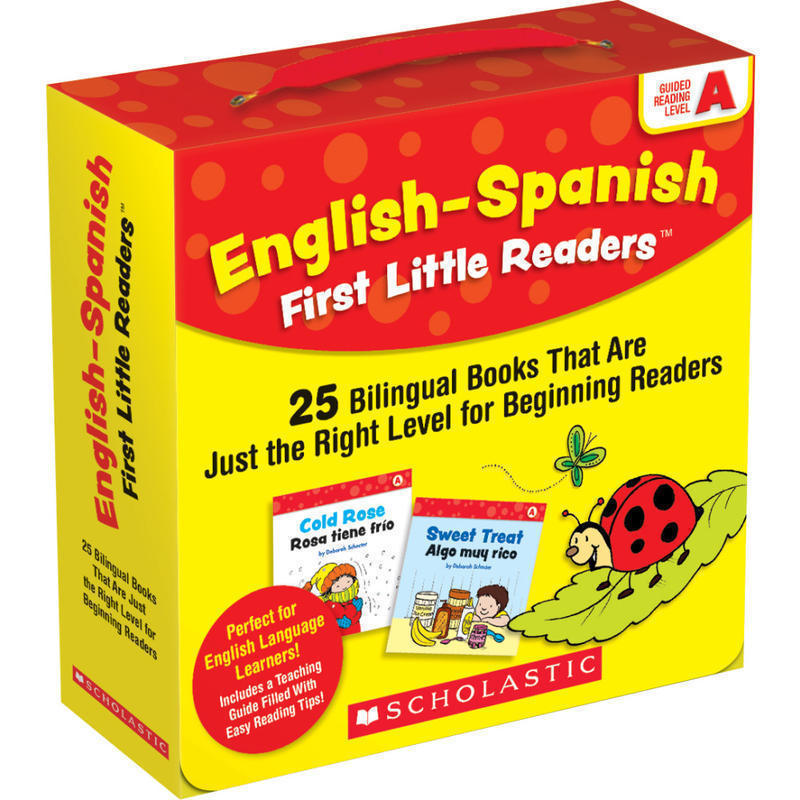 Scholastic Teacher Resources English-Spanish First Little Readers: Guided Reading Level A, Grades Pre-K To 2nd, Set Of 25 Books MPN:9781338662078