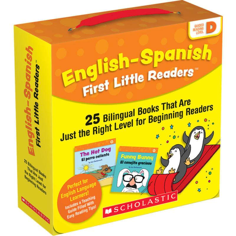 Scholastic Teacher Resources English-Spanish First Little Readers: Guided Reading Level D, Grades Pre-K To 2nd, Set Of 25 Books MPN:9781338662108