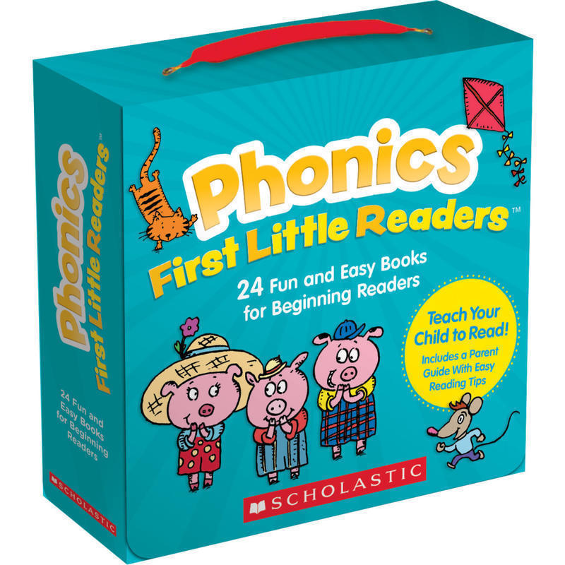Scholastic Teacher Resources Phonics First Little Readers, Grades K To 2nd, Set Of 25 Books MPN:9781338717563