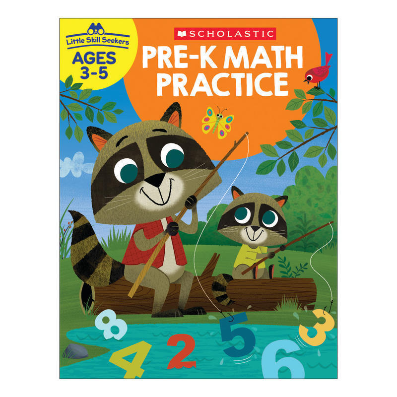 Scholastic Little Skill Seekers: Pre-K Math Practice MPN:9781338306330