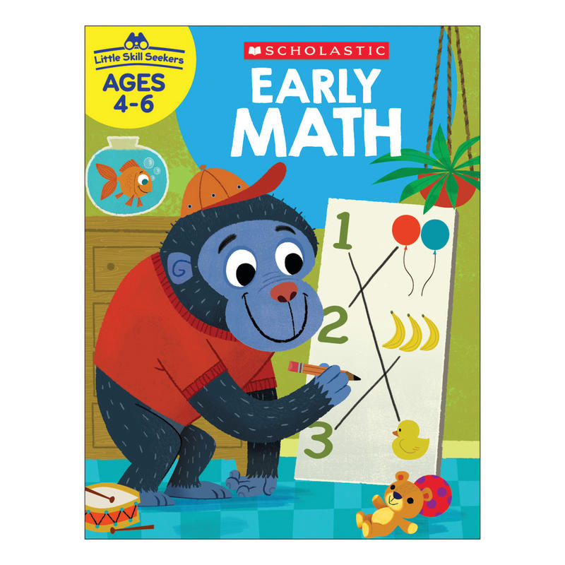 Scholastic Little Skill Seekers: Early Math, Pre-K to 1st Grade MPN:9781338306361