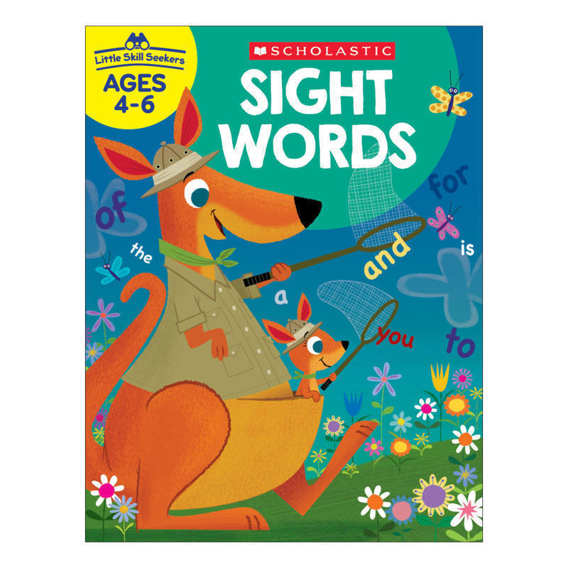 Scholastic Little Skill Seekers: Sight Words, Preschool - Grade 1 MPN:9781338306385