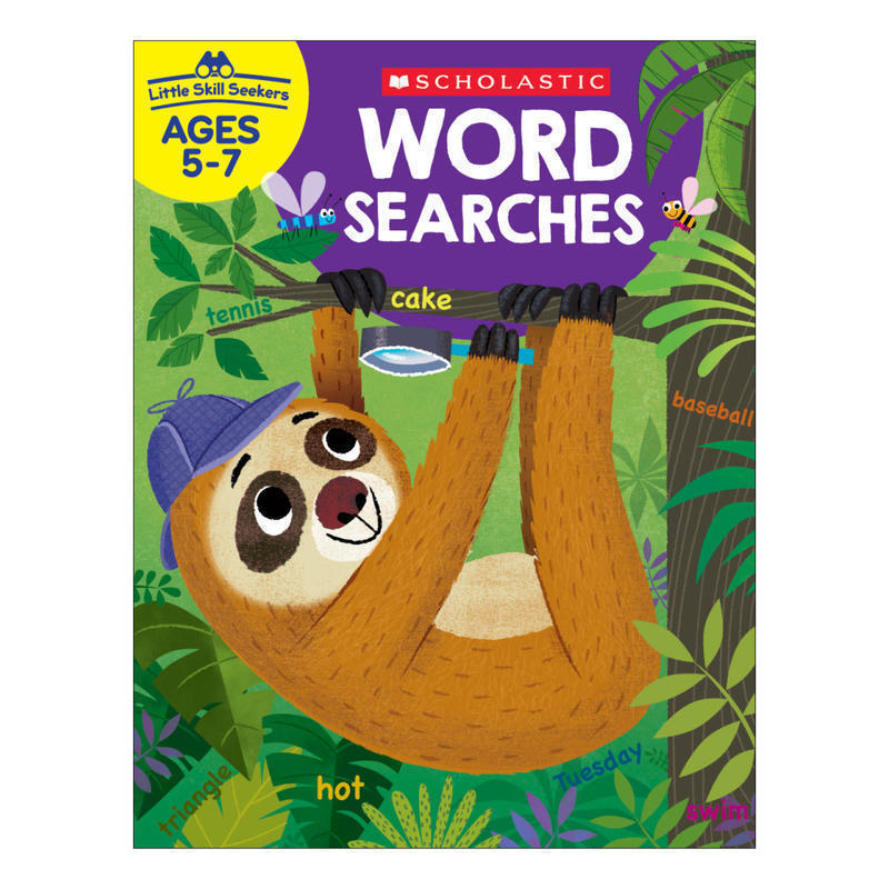 Scholastic Little Skill Seekers: Word Searches Activity Book, Pre-K To Kindergarten MPN:9781338306408