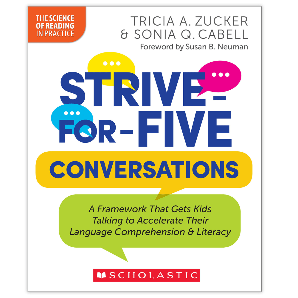 Scholastic Teaching Solutions Strive-for-Five Conversations Professional Book MPN:SC-9781546113881