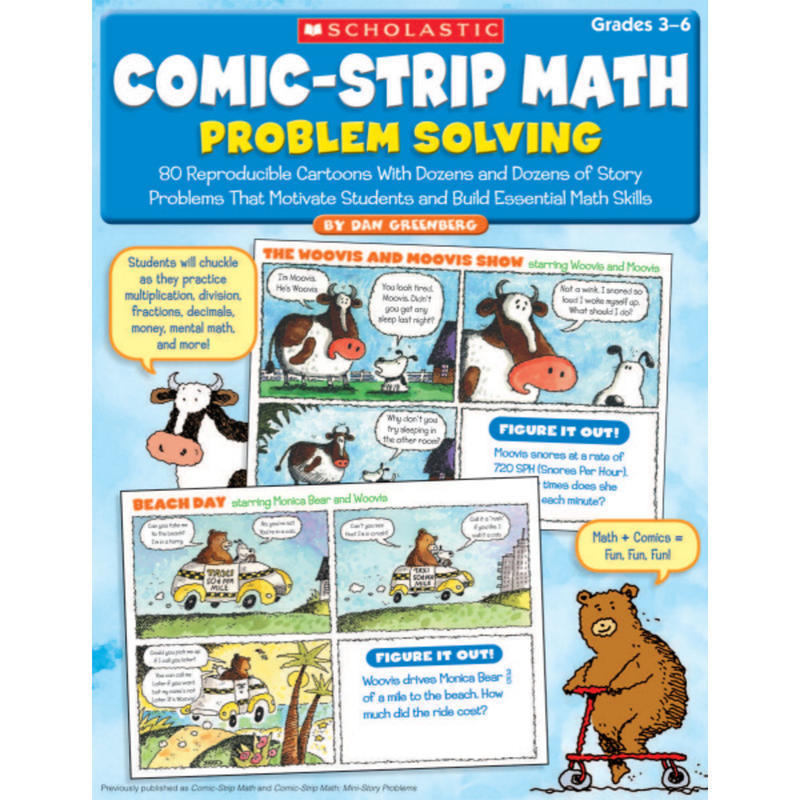 Scholastic Comic-Strip Math: Problem Solving MPN:9780545195713
