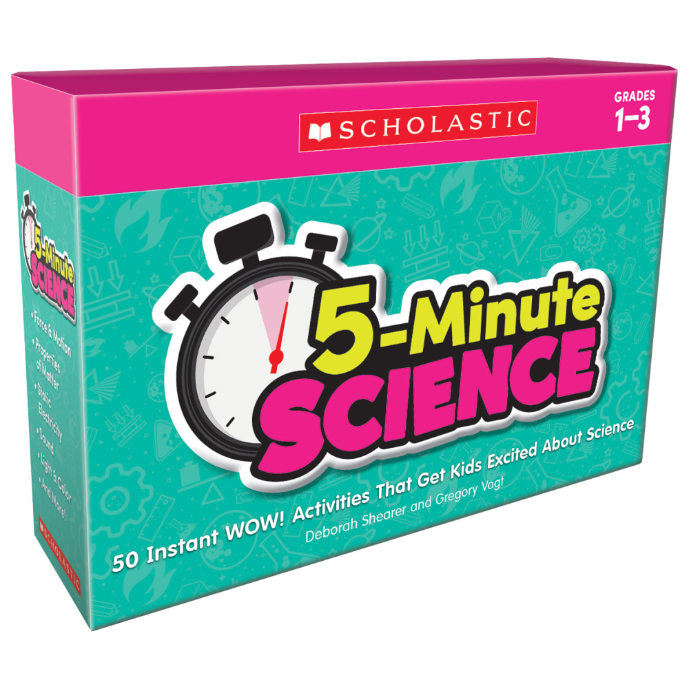 Scholastic Teaching Solutions 5-Minute Science, Grades 1-3 MPN:SC-833011