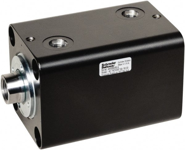 Compact Hydraulic Cylinder: Bolt Clearance Holes with Pilot Gland Mount, Steel MPN:1H000071628