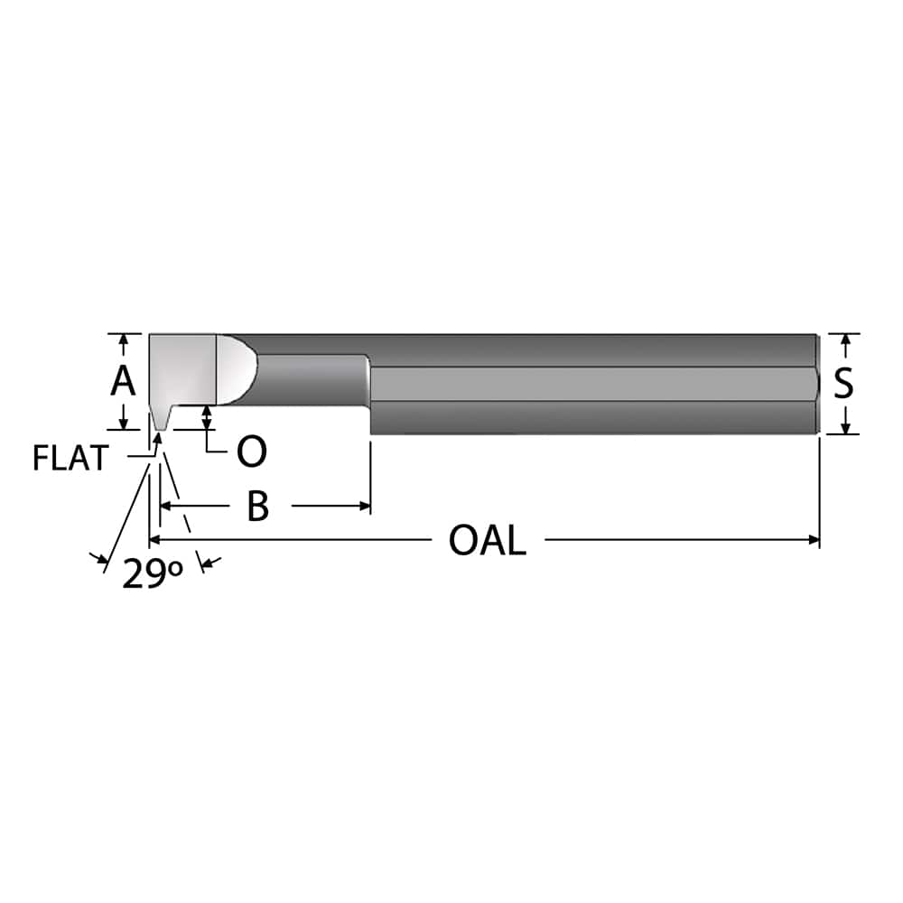 Single Point Theading Tool: 0.18