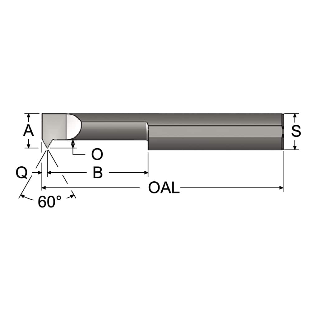 Single Point Threading Tool: 0.23