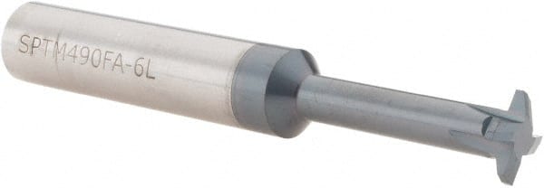 Single Profile Thread Mill: 7/8-6, 6 to 6 TPI, Internal, 4 Flutes, Solid Carbide MPN:SPTM490FA-6LA