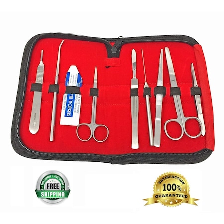 Biology Dissecting Kit-Vinyl Case: ( 12 MPN:SWZR-178