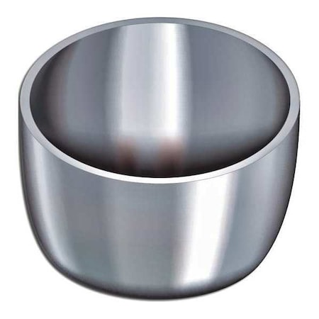 Crucible, Zirconium, 44 mm Dia, Silver MPN:790-120