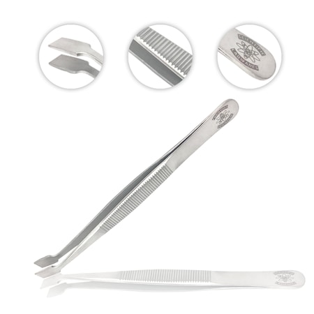 Offset Flat-Tip Forceps MPN:SWZR-034