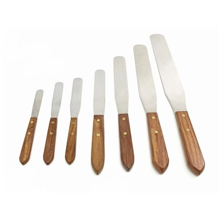 Wooden Handle Spatulas Set Of 7 MPN:SWZR-157