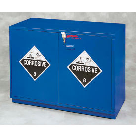 SciMatCo 2.5 Liter Acid Corrosive Cabinet Fully Lined Manual Close 2 Door 35