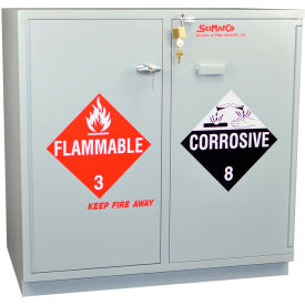 SciMatCo 2.5 Liter/1 Gal. Acid Corrosive Cabinet Fully Lined Self Close 35